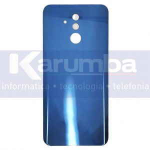 BACK COVER HUAWEI MATE 20 LITE SNE-LX1 SNE-AL00 SCOCCA VETRO POSTERIORE BLU BLUE