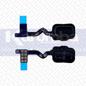 FLAT FLEX SAMSUNG GALAXY A6 & A6 PLUS 2018 TASTO HOME SENSORE IMPRONTA NERO