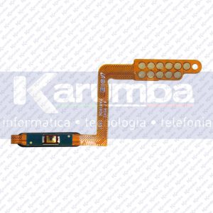 FLAT FLEX SAMSUNG GALAXY A7 2018 A750 SENSORE IMPRONTA FINGERPRINT NERO BLACK