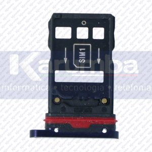 CARRELLINO SIM HUAWEI MATE 20 PRO DUAL SIM CARD BLU AURORA