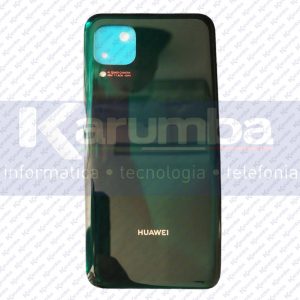 BACK COVER HUAWEI P40 LITE SCOCCA VETRO POSTERIORE BACKCOVER VERDE GREEN