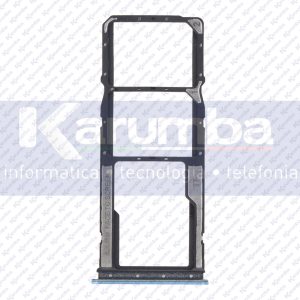 CARRELLINO SIM XIAOMI REDMI 10C CARRELLO DUAL CARD TRAY + MICRO SD BLUE BLU