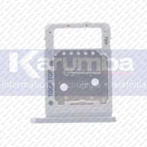 CARRELLINO SIM SAMSUNG GALAXY TAB S7 FE T730 CARD TRAY MICRO SD GRIGIO SILVER