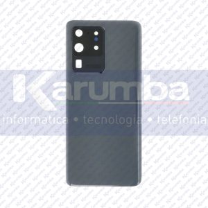 BACK COVER SAMSUNG GALAXY S20 ULTRA G988F COPRIBATTERIA BACKCOVER+ LENTE GREY