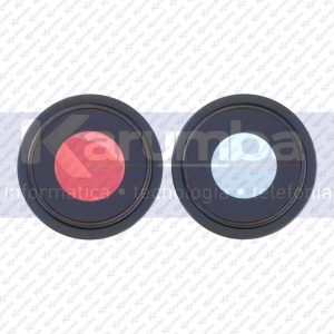 LENTE FOTOCAMERA APPLE IPHONE 14 14 PLUS BACK LENS + CORNICE BEZEL NERO BLACK