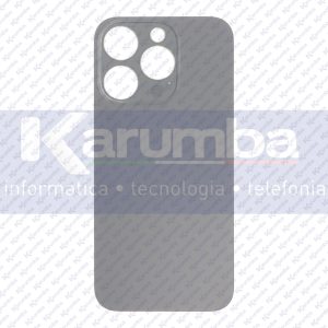 BACK COVER APPLE IPHONE 15 PRO COPRIBATTERIA SCOCCA BACKCOVER BLACK TITANIUM