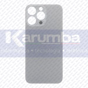 BACK COVER APPLE IPHONE 15 PRO MAX COPRIBATTERIA SCOCCA BACK NATURAL TITANIUM