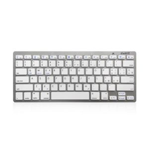 TASTIERA BLUETOOTH EWENT EW3160 MINI KEYBOARD WIRELESS SENZA FILI BIANCA WHITE