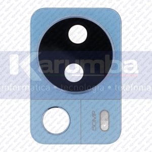 LENTE FOTOCAMERA XIAOMI 13 LITE VETRO POSTERIORE + CORNICE BEZEL BLU BLUE