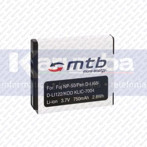 BATTERIA NP-50 NP50 FUJI FUJIFILM FINEPIX 3.7V 7500MAH BATTERY COMPATIBILE DL168