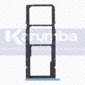 CARRELLINO SIM REALME C12 TRAY DUAL CARD + MICRO SD CARRELLO PORTA SIM BLU BLUE