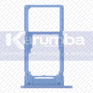 CARRELLINO SIM SAMSUNG GALAXY A25 A256 DUAL SIM CARD TRAY + MICRO SD BLU BLUE