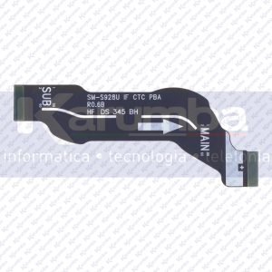 FLAT FLEX SAMSUNG GALAXY S24 ULTRA CONNETTORE SCHEDA MADRE MOTHERBOARD CABLE