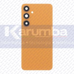 BACK COVER SAMSUNG GALAXY S24+ COPERCHIO LENTE CAMERA BACK COVER SANDSTONE ORANGE