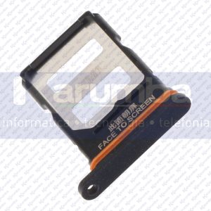 CARRELLINO SIM XIAOMI POCOPHONE F6 PORTA SCHEDA MICRO SD CARRELLO NERO BLACK