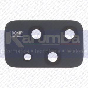 LENTE FOTOCAMERA HUAWEI HONOR 200 LITE VETRO VETRINO NERO BLACK GLASS VETRINO