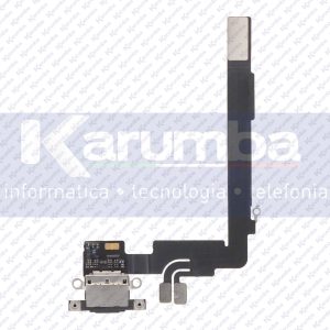 FLAT FLEX APPLE IPHONE 16 PRO MAX CONNETTORE CARICA DOCK BLACK TITANIUM NERO