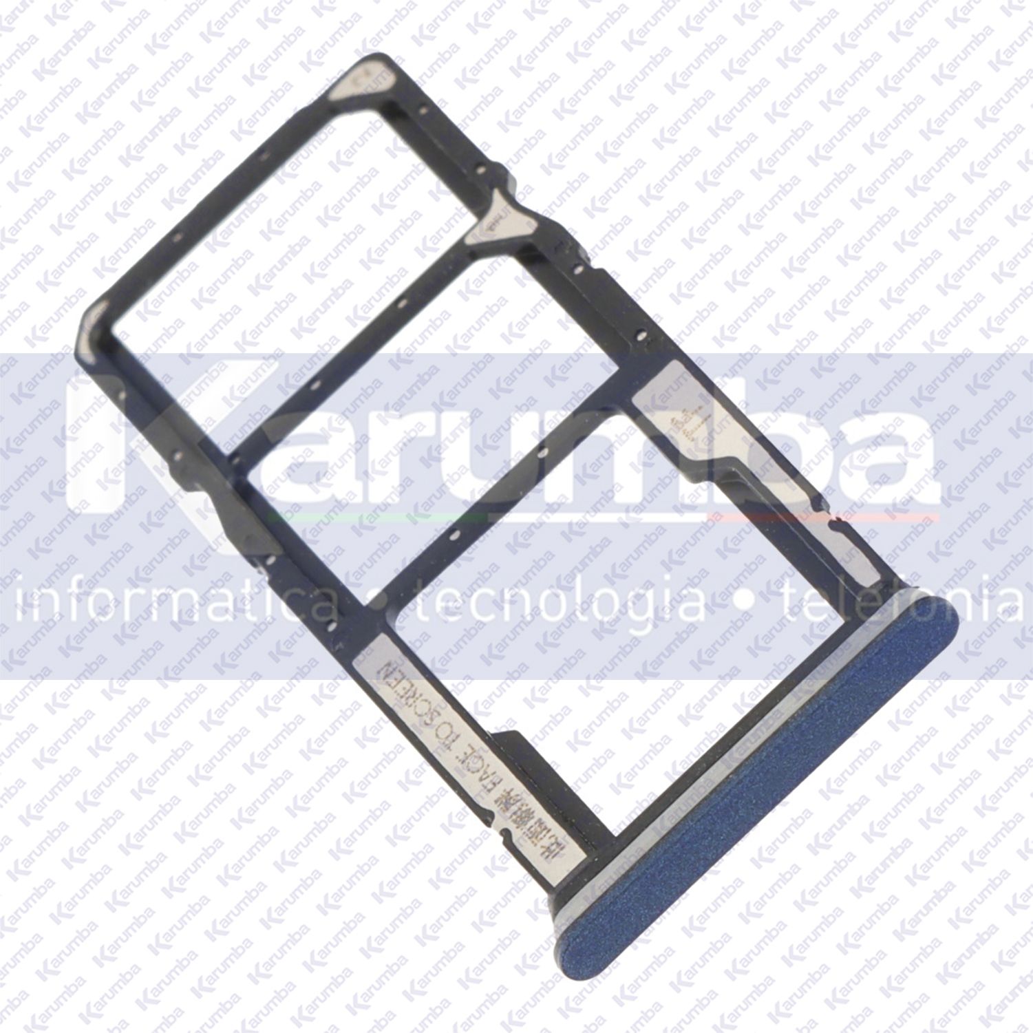 CARRELLINO SIM XIAOMI REDMI 14C CARRELLO DUAL CARD TRAY + MICRO SD INDIGO BLUE