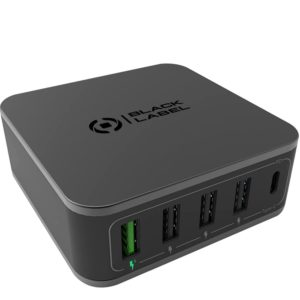 CARICATORE POWERSTATION 4 USB A + 1 USB-C 60W