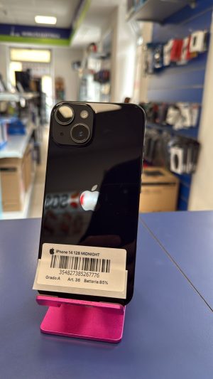 CELLULARE APPLE IPHONE 14 128GB RICONDIZIONATO NERO