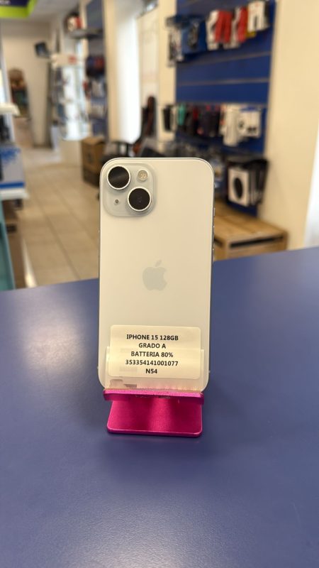 CELLULARE APPLE IPHONE 15 128 USATO