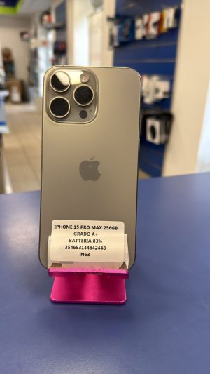 CELLULARE APPLE IPHONE 15 PRO MAX 256GB USATO