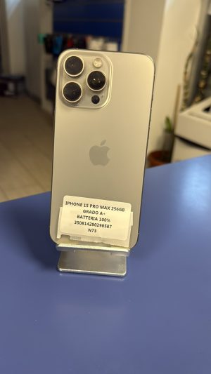 CELLULARE APPLE IPHONE 15 PRO MAX 256GB USATO