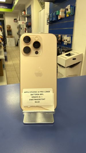 CELLULARE APPLE IPHONE 16 PRO 128GB USATO