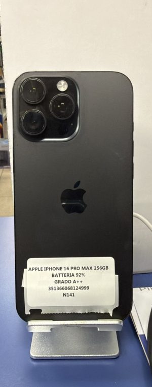 CELLULARE APPLE IPHONE 16 PRO MAX 256GB USATO