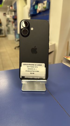 CELLULARE APPLE IPHONE 16 128GB USATO